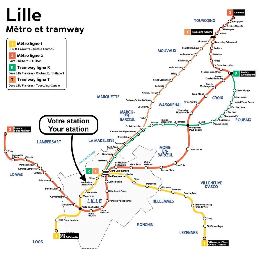 Lille Centre - Nice, Cozy And Functional Studio מראה חיצוני תמונה